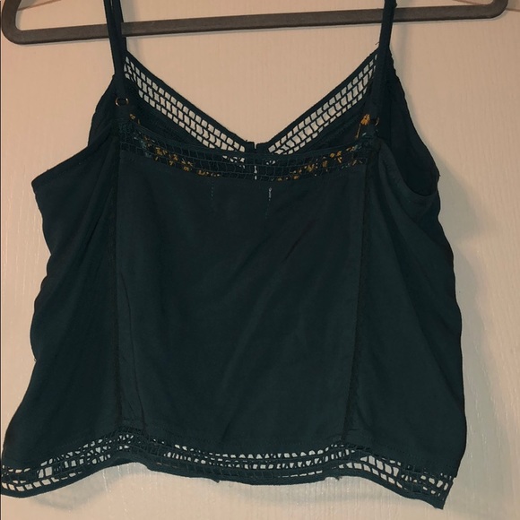 Teal Crop Top - Picture 3 of 4